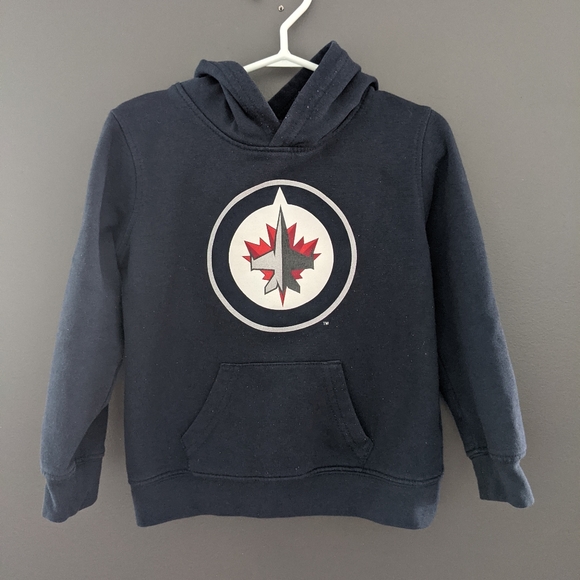 NHL Winnipeg Jets navy blue logo hoodie - Picture 1 of 3